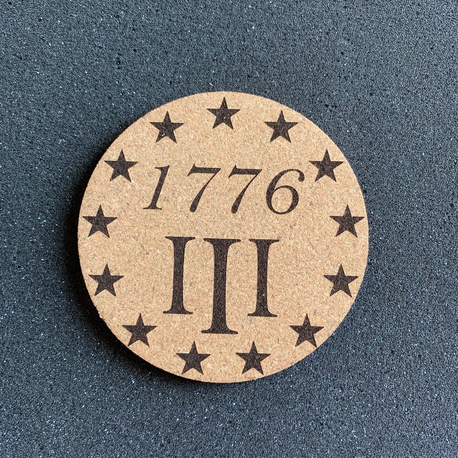 Personalized Cork Coasters